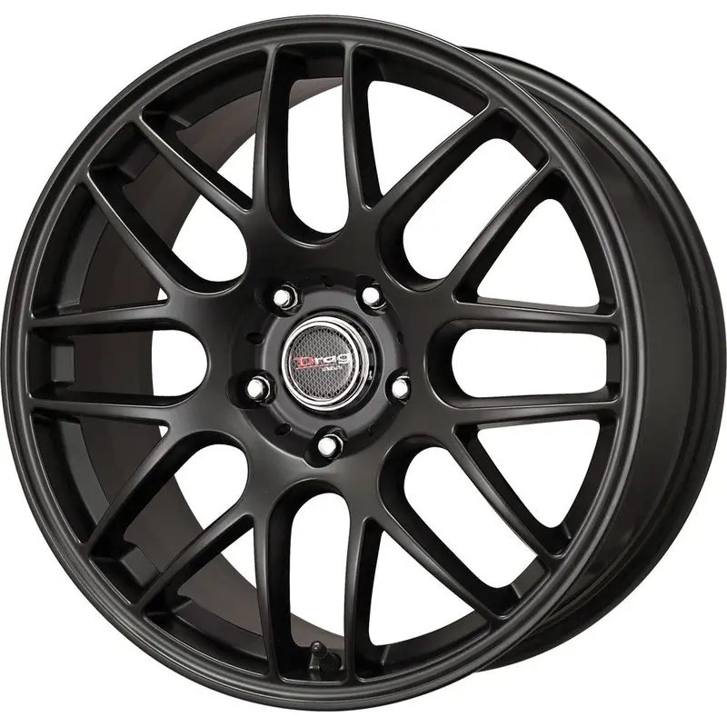 Drag Dr-37 Wheels 20X10 5X120 Matte Black Rims 1