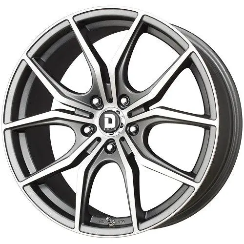 Drag Dr-67 Wheels 18X8 5X114.3 Gunmetal Machined Face Rims 1