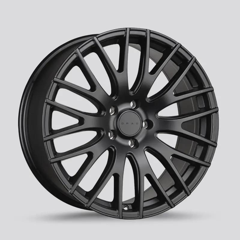 Drag Dr-69 Wheels 16X7 5X100 5X114.3 Matte Black Rims 1