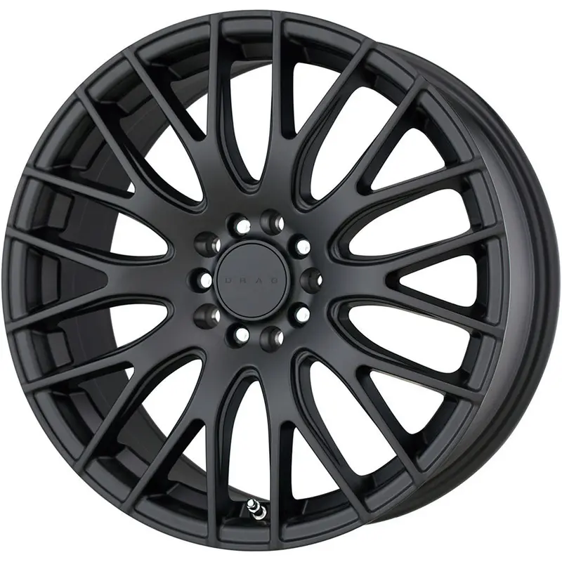 Drag Dr-69 Wheels 18X7.5 5X105 5X110 Matte Black Rims 1