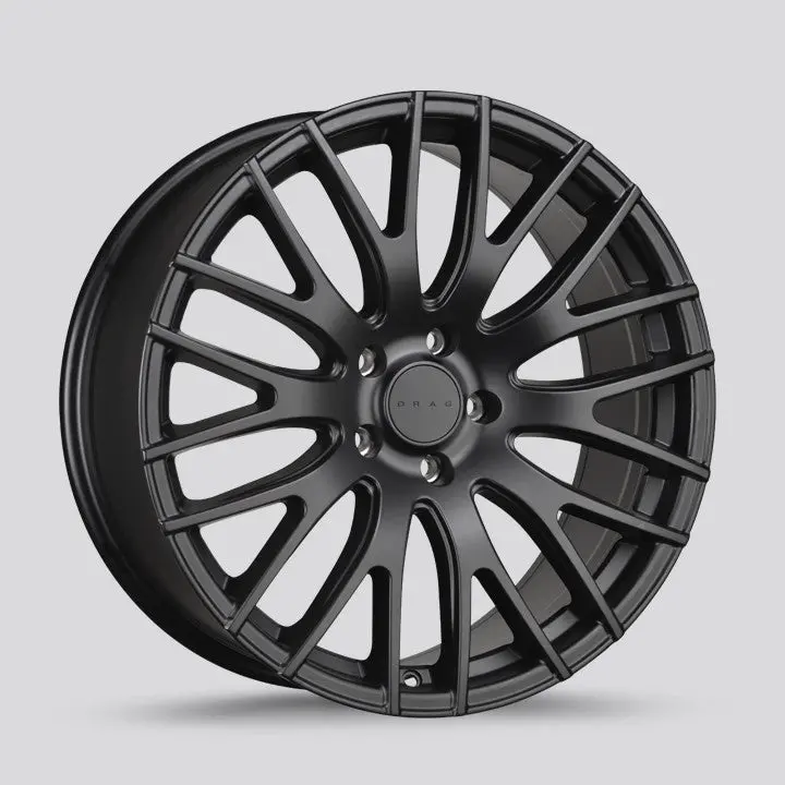 Drag Dr-69 Wheels 20X8.5 5X108 Matte Black Rims 1