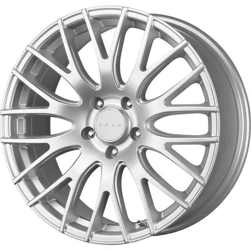Drag Dr-69 Wheels 20X8.5 5X114.3 5X4.5 Silver Rims 1
