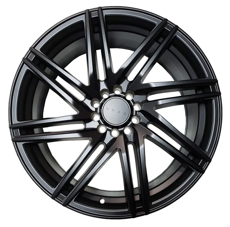 Drag Dr-70 Wheels 16X7 5X100 5X114.3 Directional Rims Matte Black 1