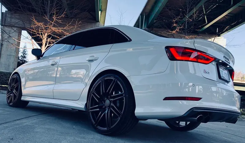 Drag Dr-70 Wheels 19X8 5X112 Matte Black Rims 2