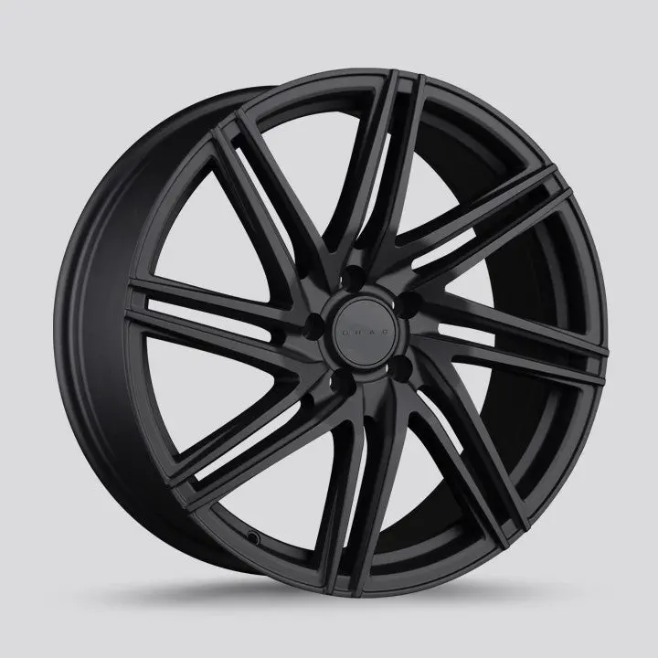 Drag Dr-70 Wheels 20X8.5 5X114.3 Matte Black Rims 1