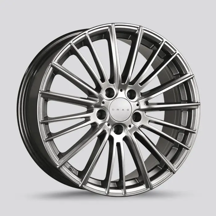 Drag Dr-71 Wheels 18X8 5X114.3 Hyper Black Rims 1