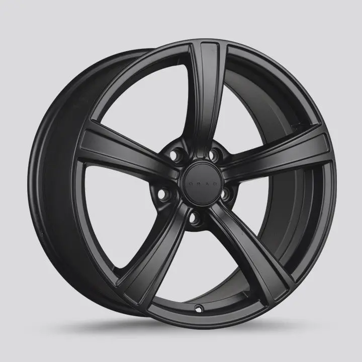 Drag Dr-72 Wheels 18X9.5 5X114.3 Matte Black Rims 1