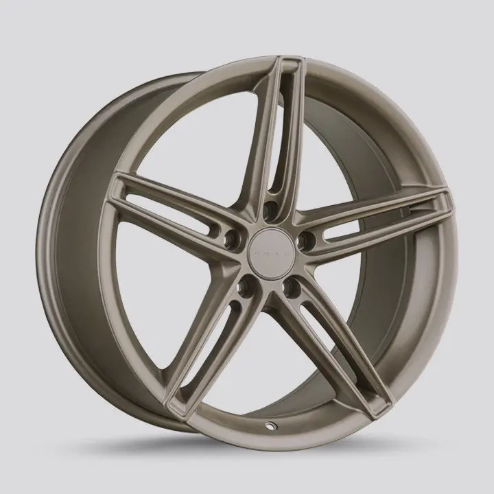Drag Dr-73 Wheels 18X8 5X112 Rally Bronze Rims 1