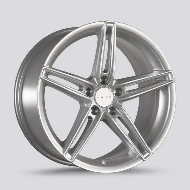 Drag Dr-73 Wheels 19X8 5X114.3 Et40 Silver Rims 1