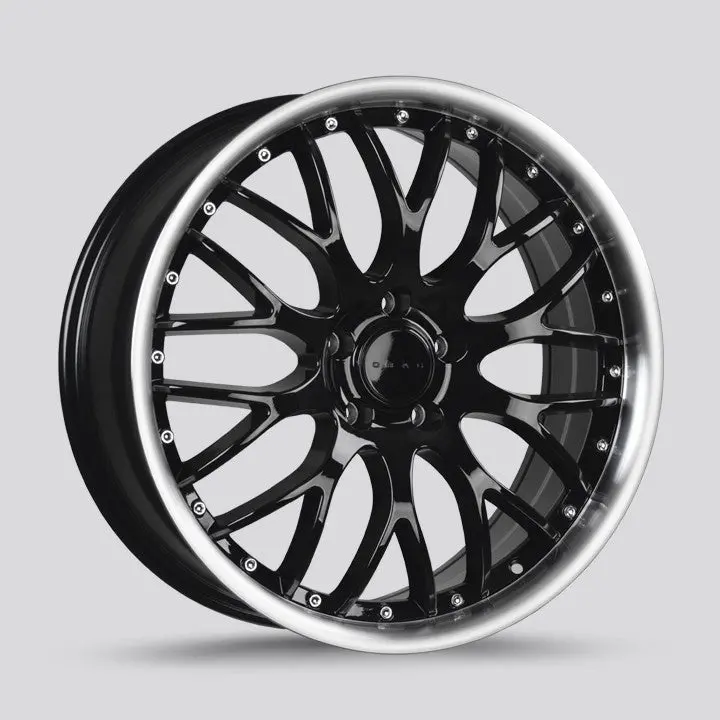Drag Dr-75 Wheels 20X8.5 6X120 Gloss Black Rims 1