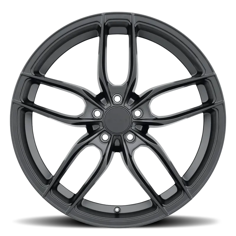 Drag Dr-80 Wheels 17X7.5 5X114.3 Et40 Flat Black Rims 2