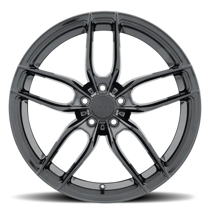 Drag Dr-80 Wheels 17X7.5 5X114.3 Et40 Gloss Black Rims 2