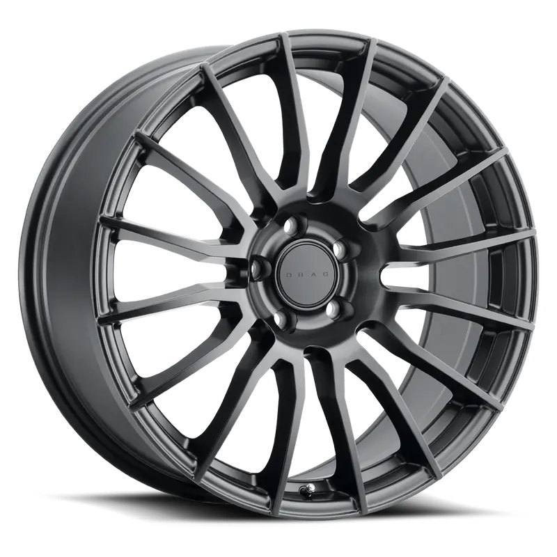 Drag Dr-81 Wheels 20X9 5X120 Et20 Flat Black Rims 1