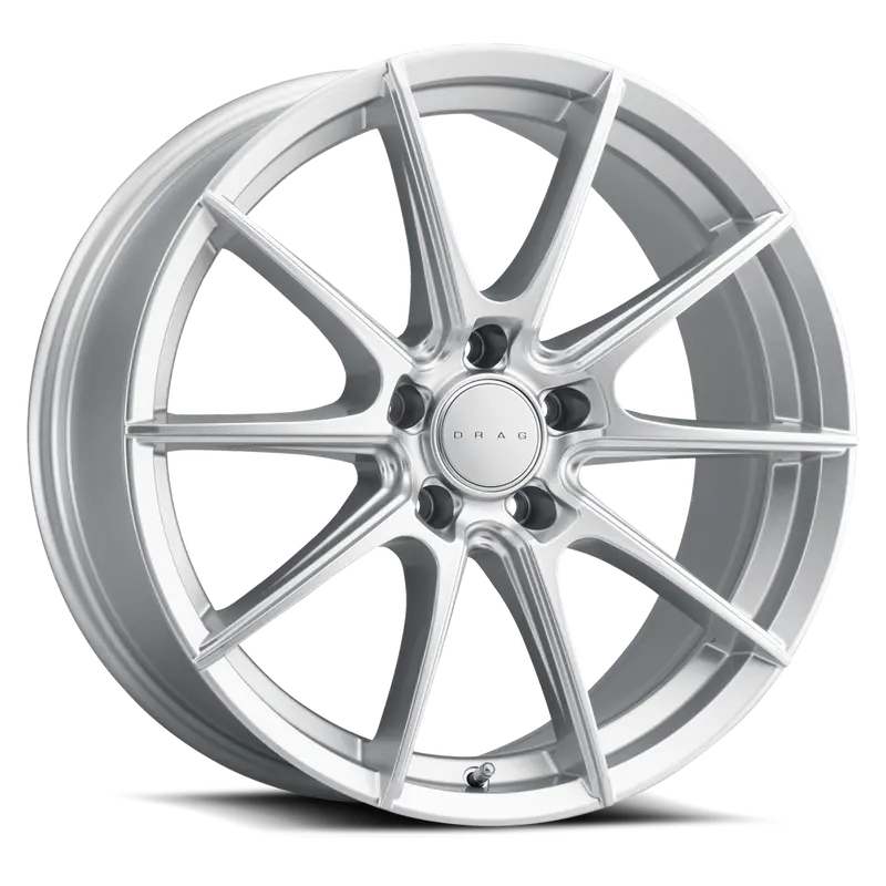Drag Dr-82 Wheels 17X7.5 5X105 Et40 Silver Rims 1