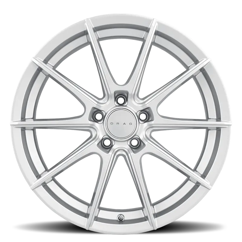 Drag Dr-82 Wheels 17X7.5 5X110 Et40 Silver Rims 2