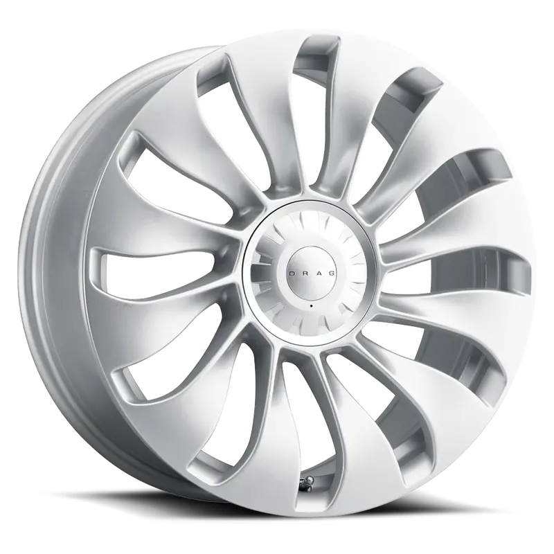 Drag Dr-83 Wheels 20X9 5X114.3 5X120 Et33 Silver Rims 1