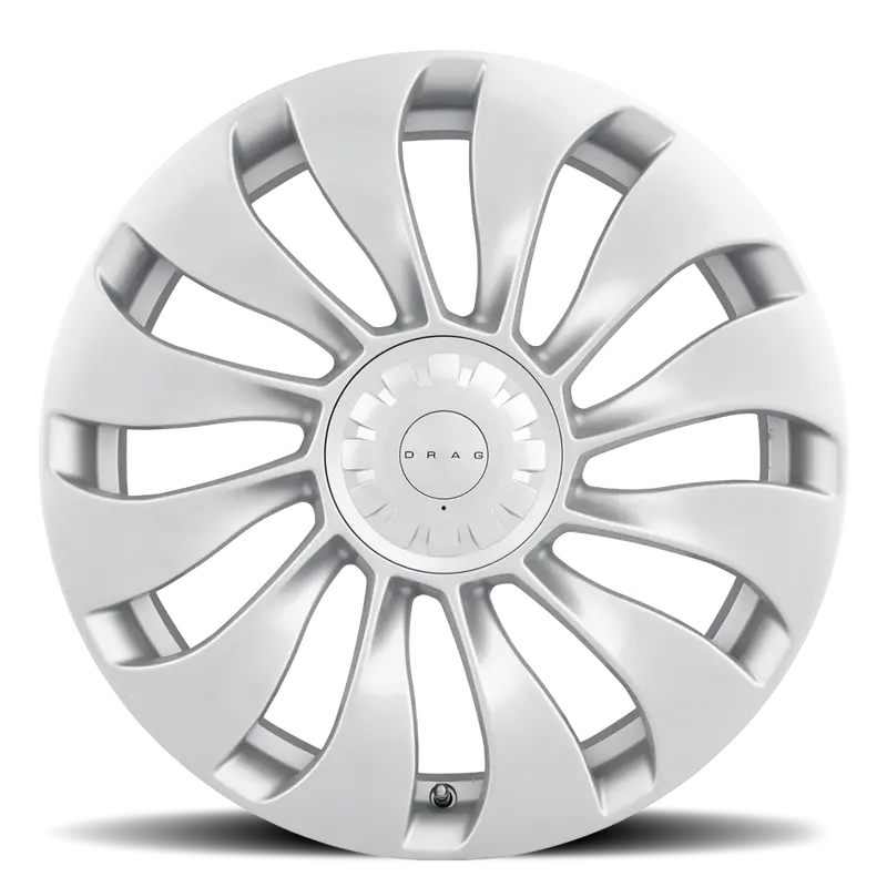 Drag Dr-83 Wheels 20X9 5X114.3 5X120 Et33 Silver Rims 2