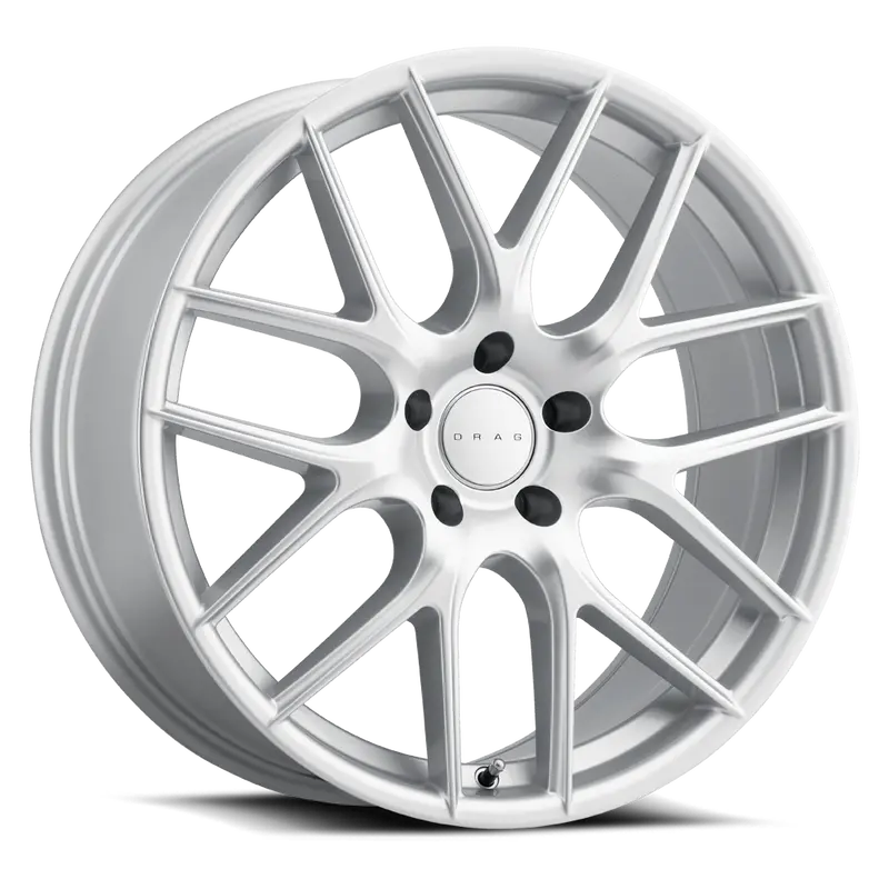 Drag Dr-84 Wheels 19X8.5 5X114.3 Et40 Silver Rims 1