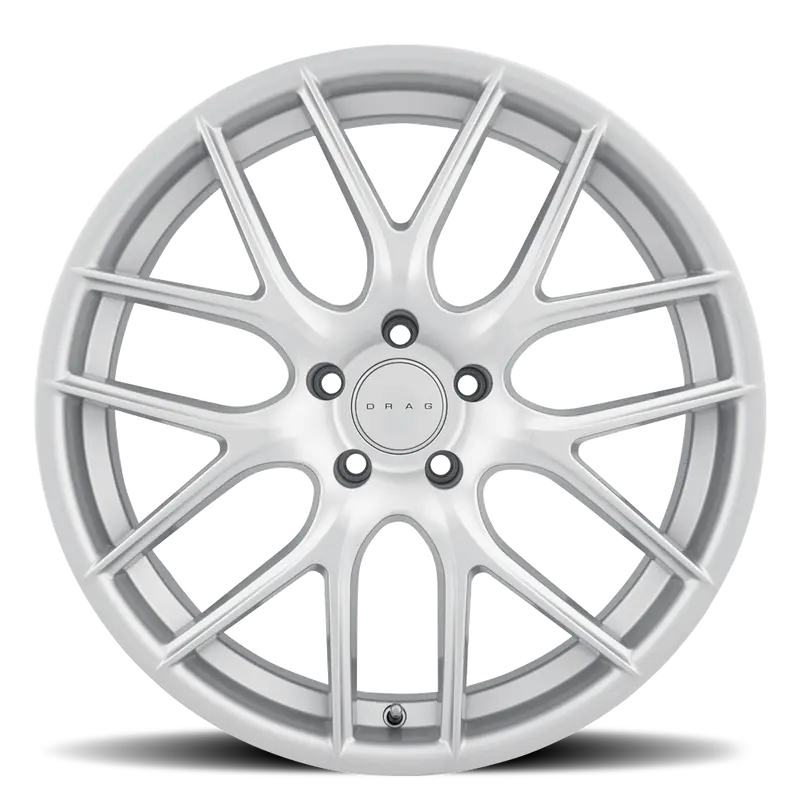 Drag Dr-84 Wheels 19X8.5 5X120 Et33 Silver Rims 2