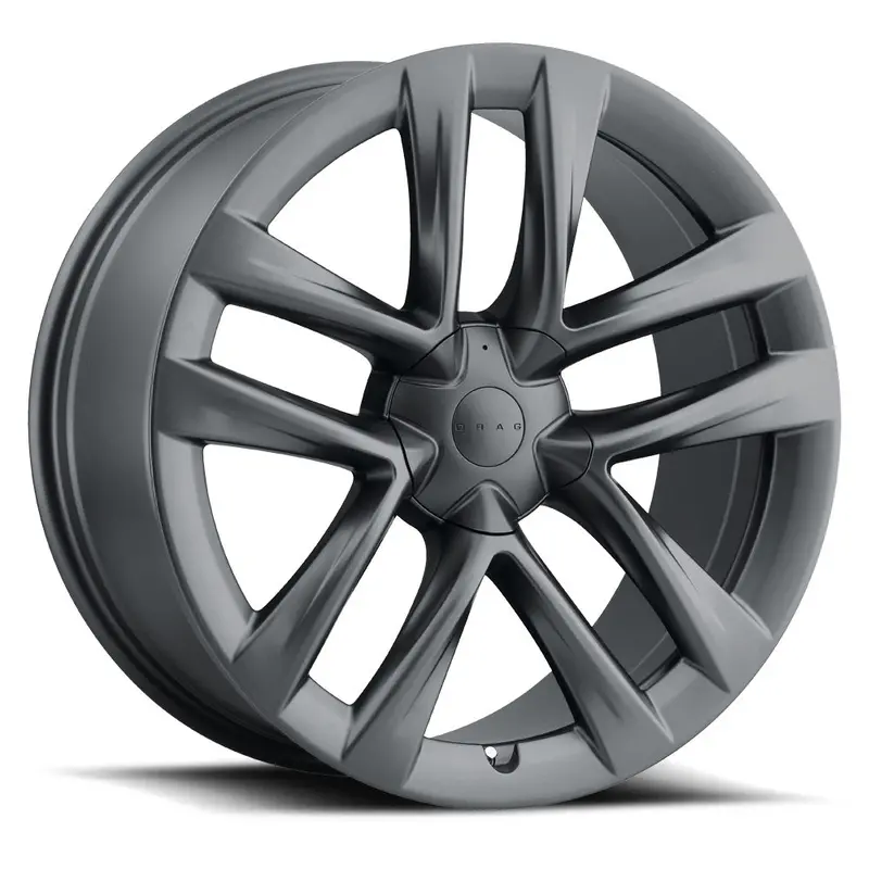 Drag Dr-86 Wheels 18X8.5 5X114.3 5X120 Et30 Satin Graphite Rims 1