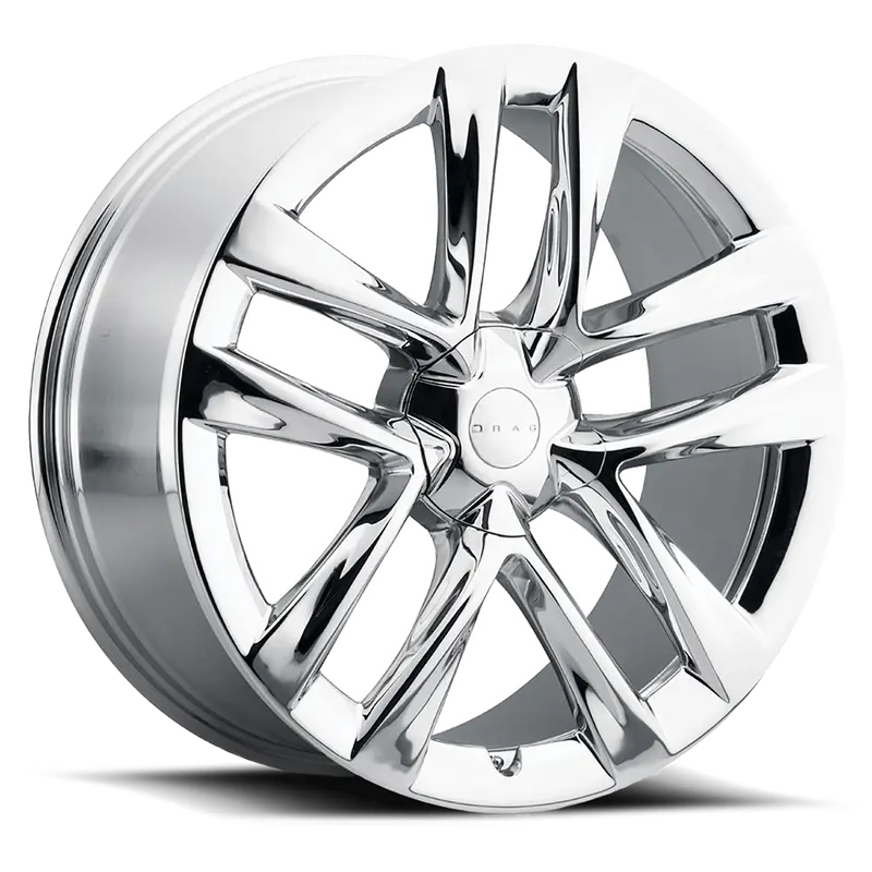 Drag Dr-86 Wheels 20X9 5X114.3 5X120 Et33 Chrome Rims 1