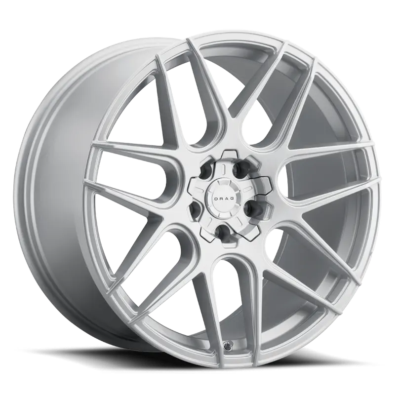 Drag Dr-87 Wheels 17X7.5 5X112 5X120 Et38 Silver Rims 1
