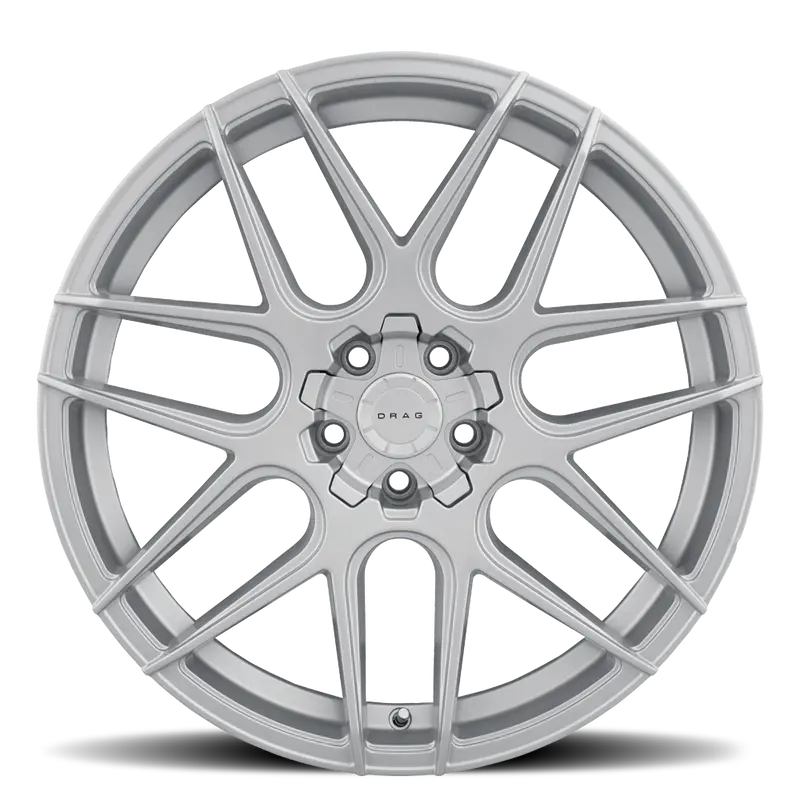 Drag Dr-87 Wheels 18X8 5X100 5X114.3 Et40 Silver Rims 2
