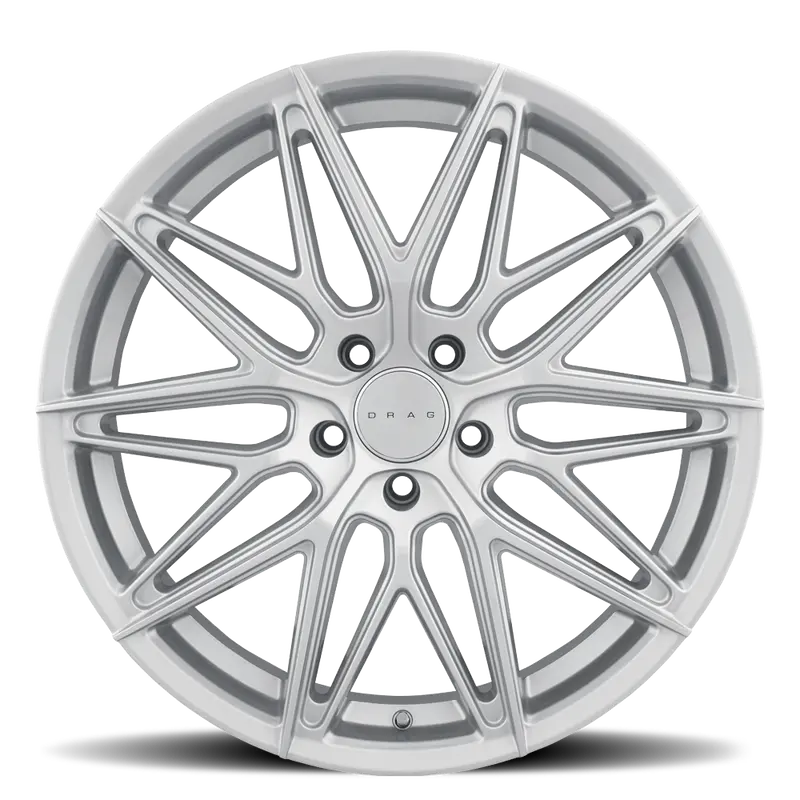 Drag Dr-88 Wheels 17X7.5 5X112 5X120 Et38 Silver Rims 2