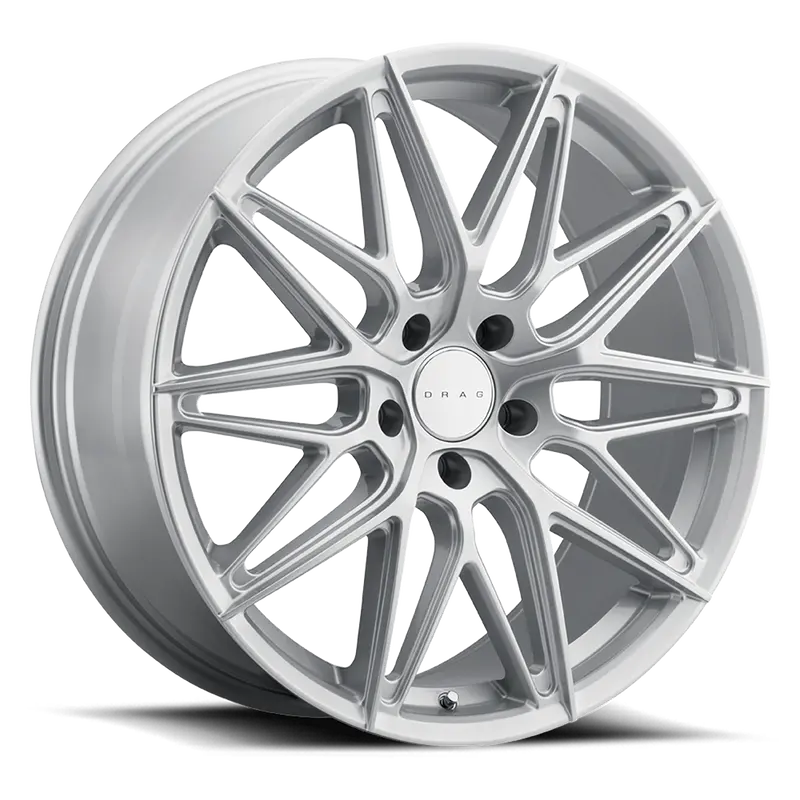 Drag Dr-88 Wheels 19X8.5 5X114.3 Et40 Silver Rims 1