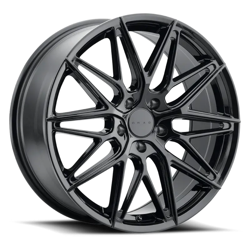Drag Dr-88 Wheels 20X8.5 5X115 Et20 Gloss Black Rims 1