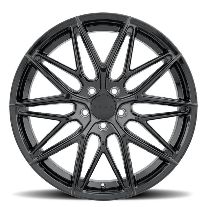Drag Dr-88 Wheels 20X8.5 5X120 Et20 Gloss Black Rims 2