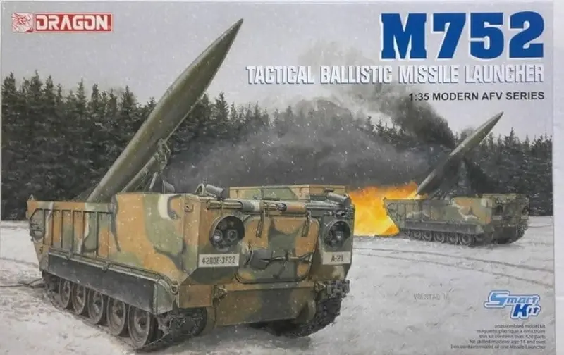 Dragon Model 1/35 M752 Tactical Ballistic Missile Launcher 1