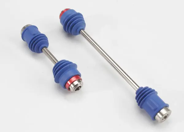 Driveshafts, Center E-Maxx (Steel Constant-Velocity) Front (1)/ Rear (1) (Assembled With Inner And Outer Dust Boots, For 3905 E-Maxx) 1