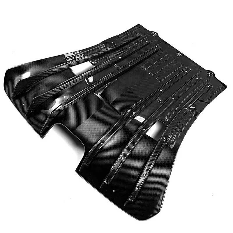 Dry Carbon Heckdiffusor Gt Style Passend Für Porsche 992 Carrera & Carrera S 1