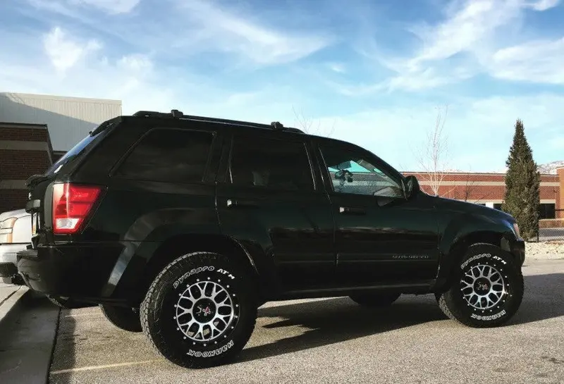 Dx4 16X8.5 Gear 5X5.5 5X139.7 Matte Black Wheels 2