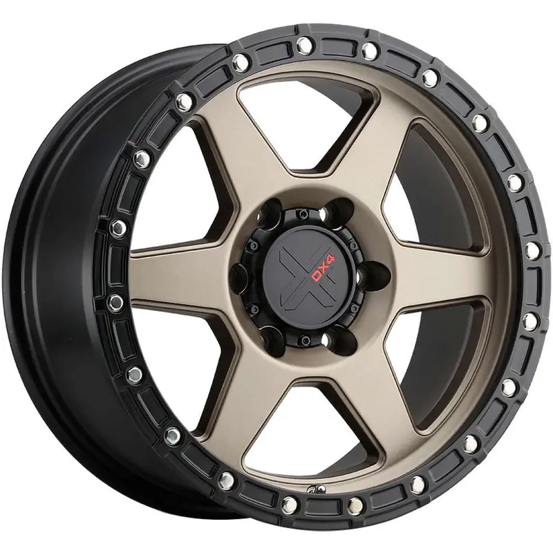 Dx4 18X9 Recon 6X5.5 6X139.7 Bronze/Black Wheels Et18 1