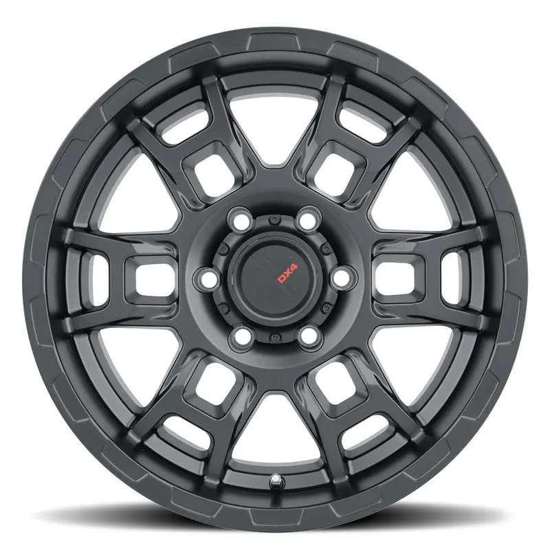 Dx4 Beast 17X8.5 Wheels 5X127 Flat Black Full Painted Et0 2