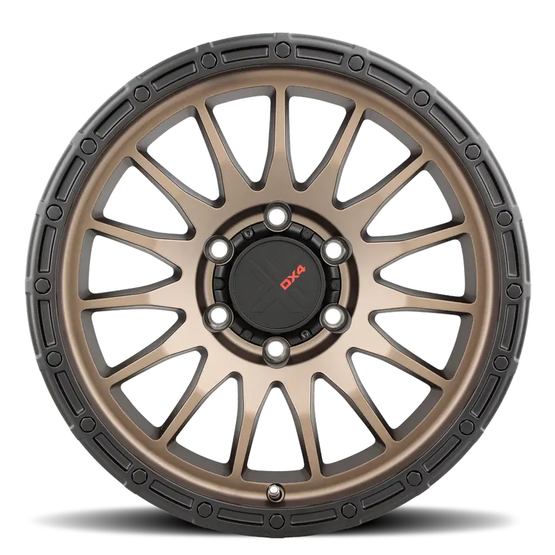 Dx4 Caper 18X9 Wheels 5X150 Frozen Bronze Blk Lip Et18 2