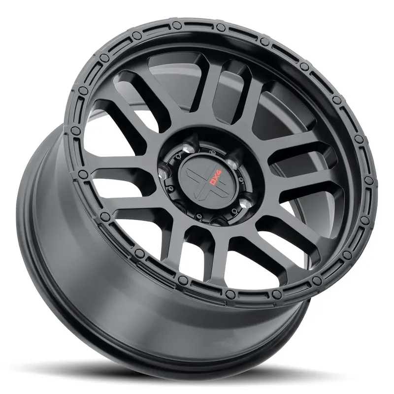 Dx4 Flare 17X8.5 Wheels 6X139.7 Flat Black Full Painted Et0 2
