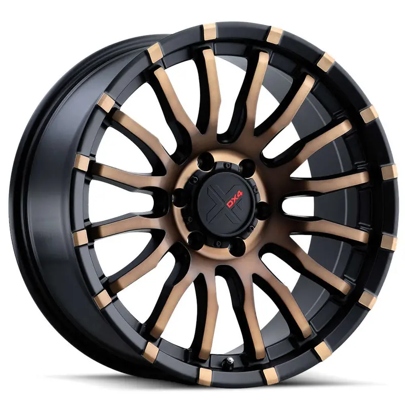 Dx4 Octane 20X9 Wheels 5X139.7 Flat Black Bronze Shadow Et10 1