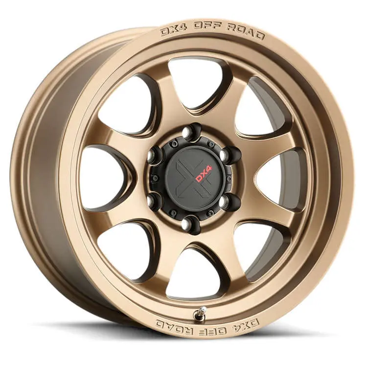 Dx4 Rhino 17X8.5 Wheels 6X139.7 Frozen Bronze Full Painted Et-18 1