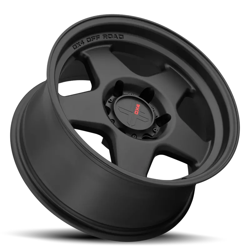 Dx4 Rover 17X8.5 Wheels 5X139.7 Flat Black Full Painted Et0 2