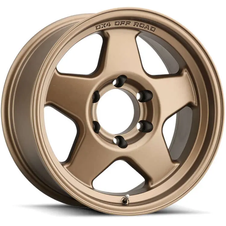 Dx4 Rover 17X8.5 Wheels 6X139.7 Frozen Bronze Full Painted Et-18 1