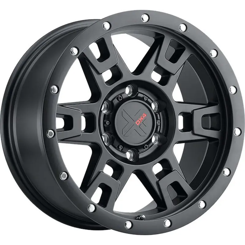 Dx4 Terrain 20X9 Wheels 6X135 Flat Black Full Painted Et10 1