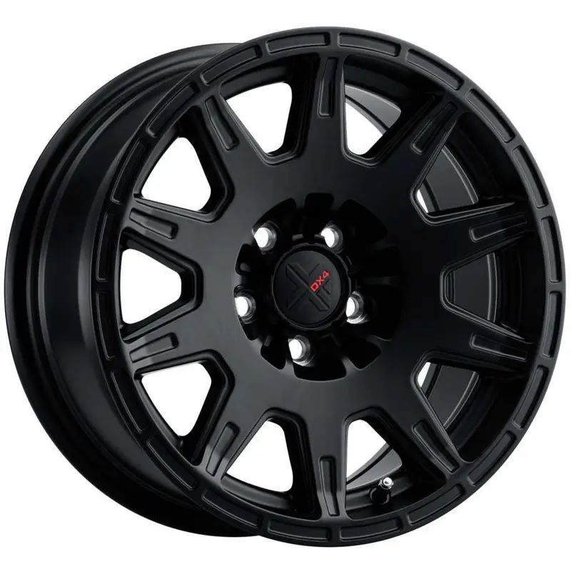 Dx4 X-Trail 16X7 Wheels 5X108 Flat Black Full Painted Et30 1