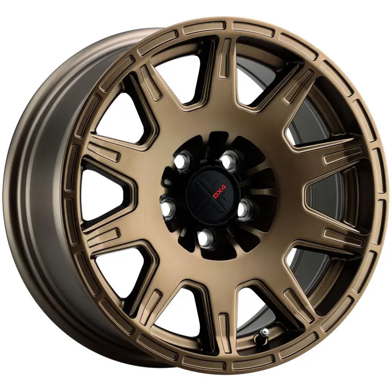 Dx4 X-Trail 17X8 Wheels 5X120 Rally Bronze Full Painted Et30 1