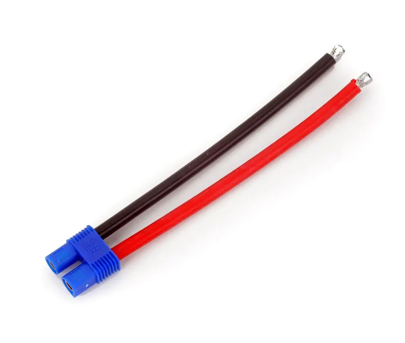 Ec3 Battery Connector With 4" Wire, 13 Awg 1