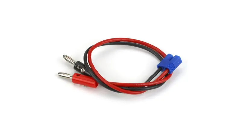 Ec3 Charge Lead W/12" Wire & Jacks 1