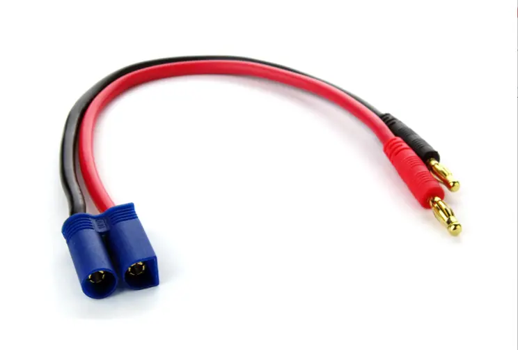 Ec5 Charging Adapter With Banana Plugs 1