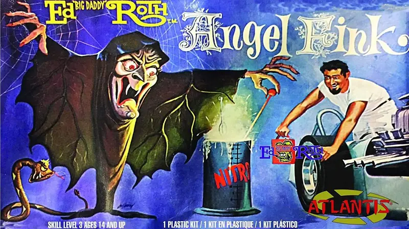 Ed Big Daddy Roth Angel Fink Witch Plastic Model 1